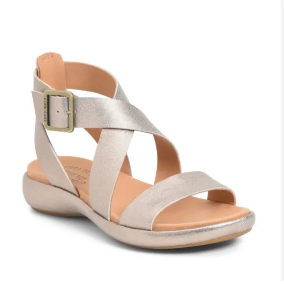 Kork-Ease Shoes Korkease Metallic Sandals Womens Size Poshmark
